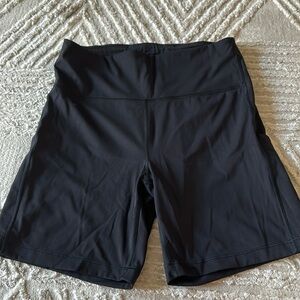 Athleta high rise biker shorts size xl